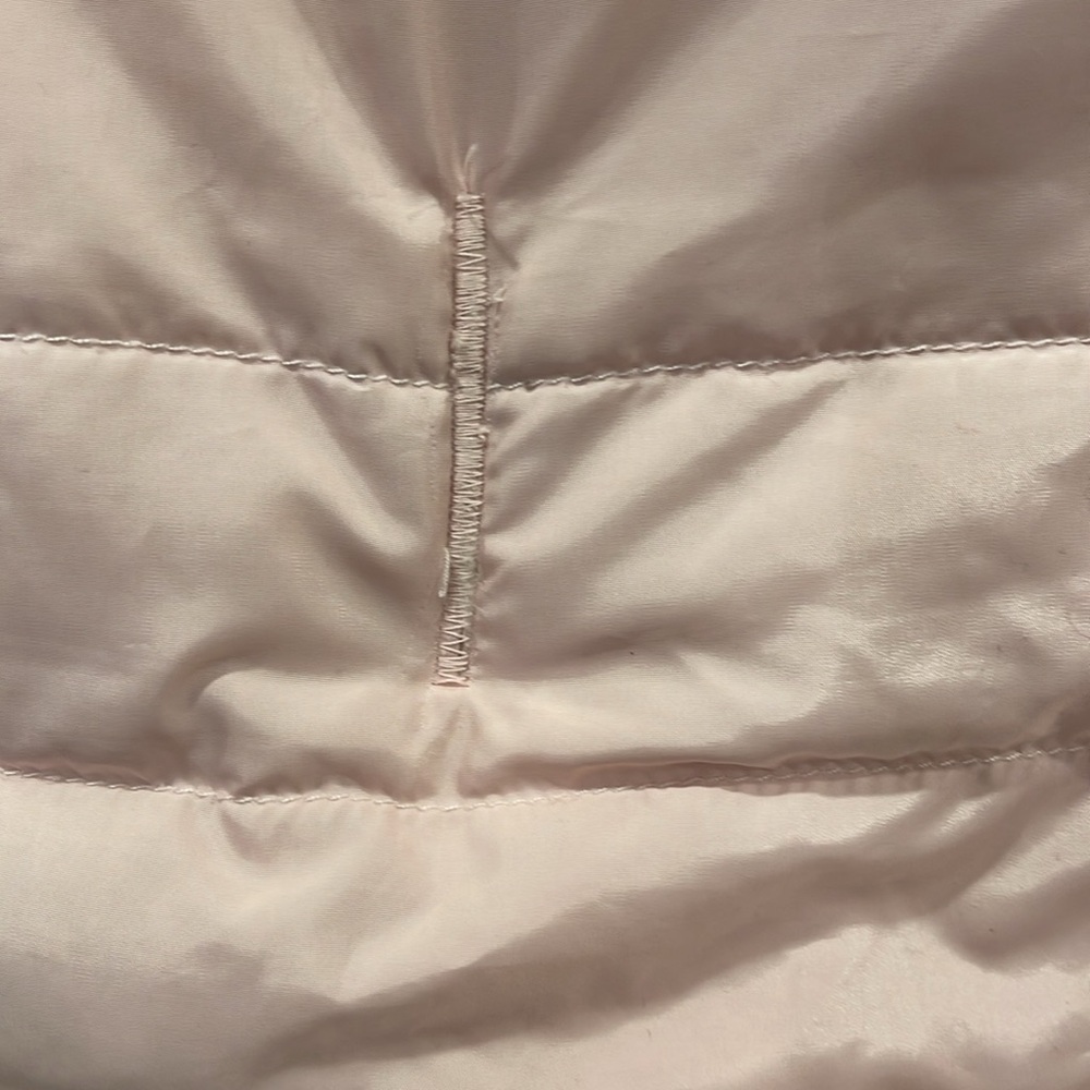 The North Face Light Pink Hooded Puffer Jacket - Picture 3 of 3